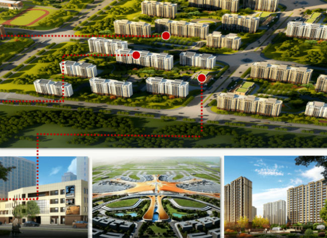 中國建筑一局北京大興國際機(jī)場噪聲區(qū)安置房項目
